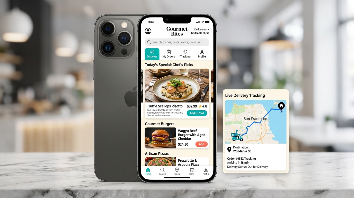 Restaurant Chain Ordering System